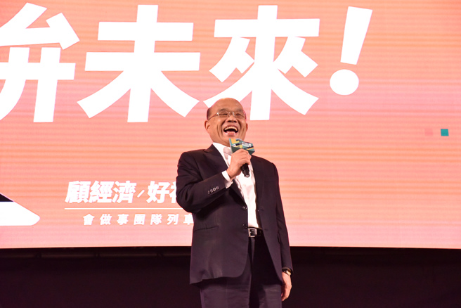 民進黨九合一選舉大敗，行政院長蘇貞昌請辭被慰留。（資料照,潘虹恩攝）