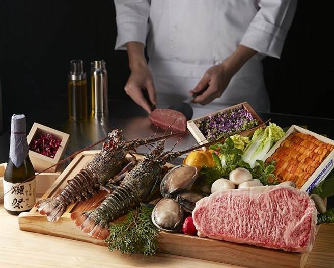 王品集团首度跨足日式高价铁板烧市场，全新精品铁板烧「阪前和牛铁板烧」明（1）日正式亮相。（王品提供）