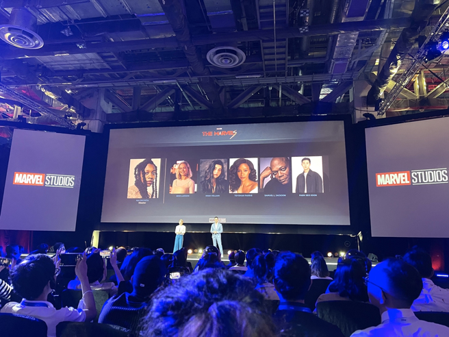 《惊奇队长2》卡司表中正式出现朴叙俊。（孙伊萱摄）