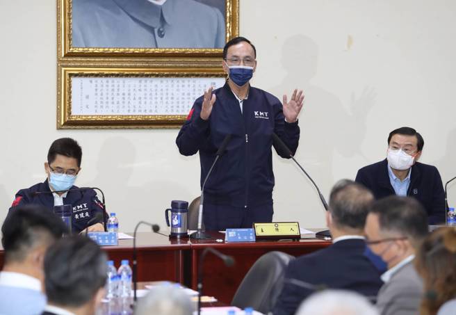 民进党2024年大选「抗中保台」必然成为根本论述，反观国民党缺乏一套两岸大论述，对原本有利于国民党的「九二共识」也开始松动。（刘宗龙摄）