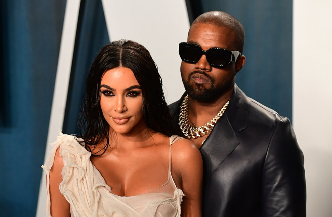 肯伊威斯特和名媛金卡戴珊正式离婚。（图／达志影像）