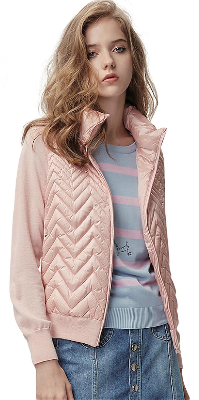 天母SOGO Diffa异材质拼接连帽羽绒外套，原价9880元、特价4900元，限量10件。（SOGO提供）