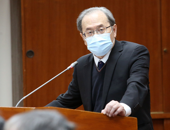 行政院原子能委員會主任委員謝曉星30日列席報告業務概況並備質詢。（范揚光攝）