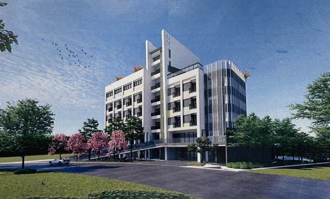 「能高温泉会馆」初步通过都市设计审查会议，将成为埔里福兴温泉区第1家拿到建照的旅馆。（南投县府提供／杨静茹南投传真）