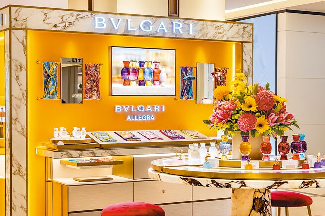 宝格丽全亚洲第一间结合时尚与香氛的独特专卖店。（卢亚提供）