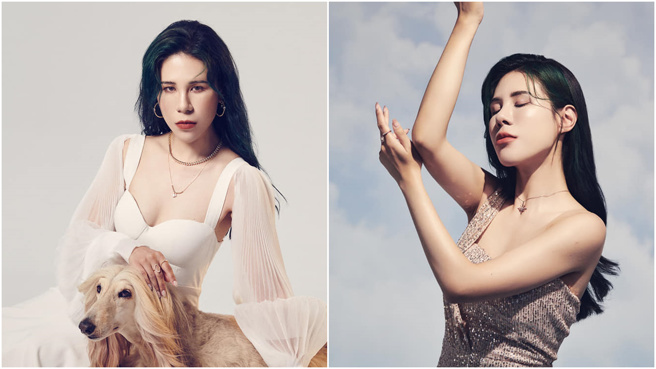 丹妮婊姐中文示愛魔獸，惹得男友醋意大發。(圖/丹妮婊姐 臉書)