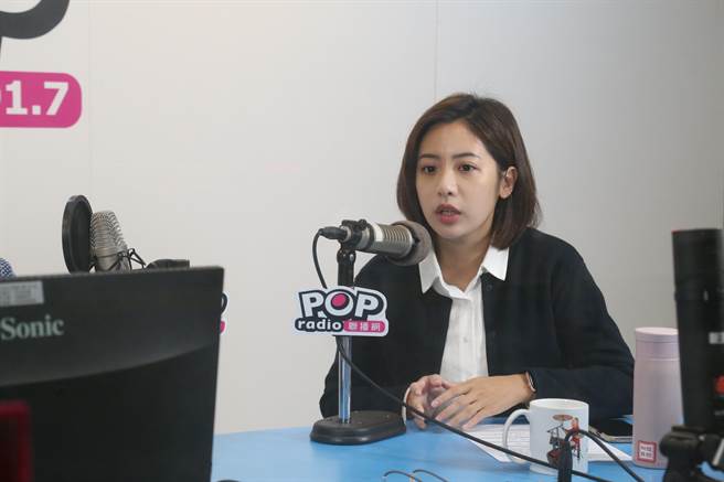 当选民眾党台北市议员的「学姊」黄瀞莹。（POP撞新闻提供）