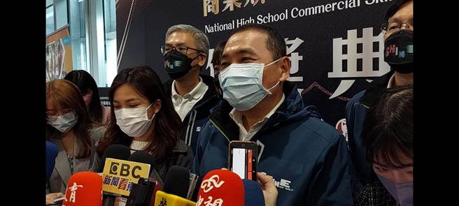 新北市长侯友宜强调，他现在是新北市长，要好好做代志。（陈慰慈摄）