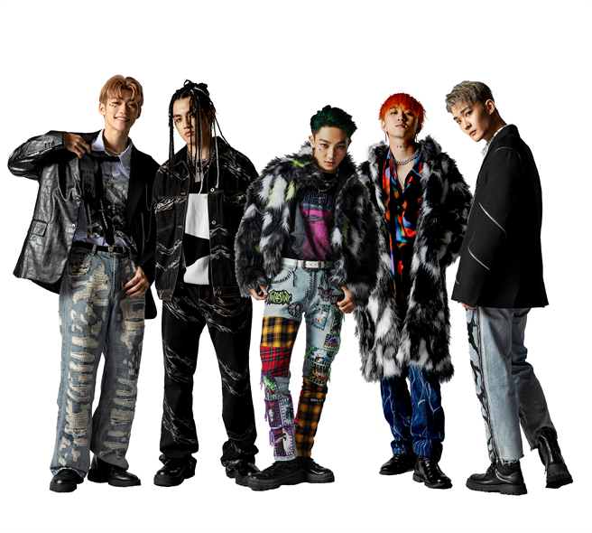 「2023丽宝跨年演唱会」卡司-原子少年天王星。(丽宝乐园渡假区提供)