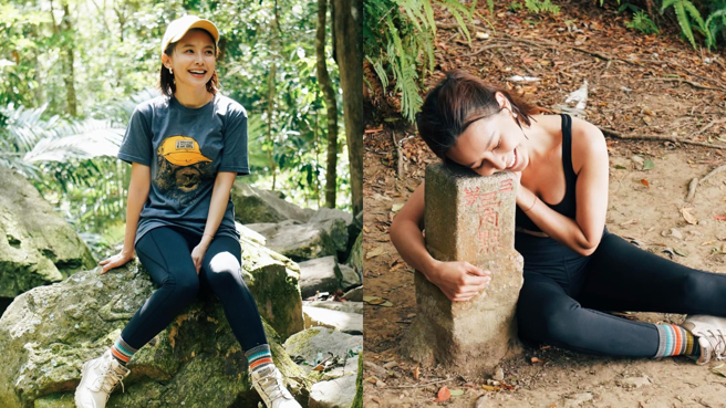 吴婉君相当热爱户外运动。(图/吴婉君 FB)