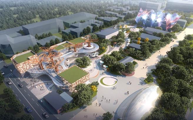 台东县「UNICA旧站特区」概念设计获2022英国伦敦设计大奖。（台东县政府提供／蔡旻妤台东传真）