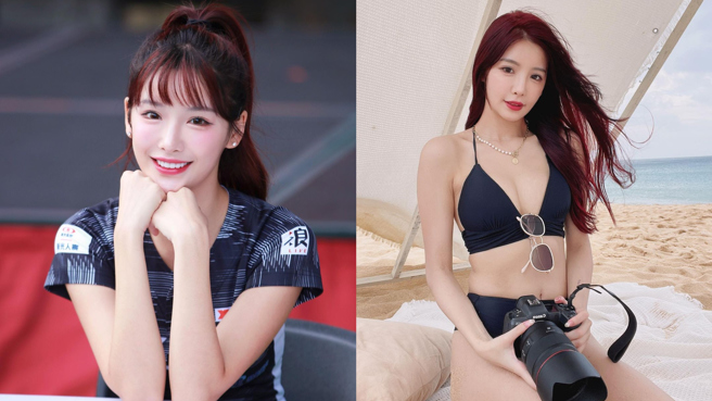 李恩菲近日化身性感守门员辣晕一票网友。（图／IG@aviva_1028）