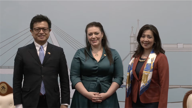 英国下议院外交委员会主席柯恩诗议员。（取自外交部直播）