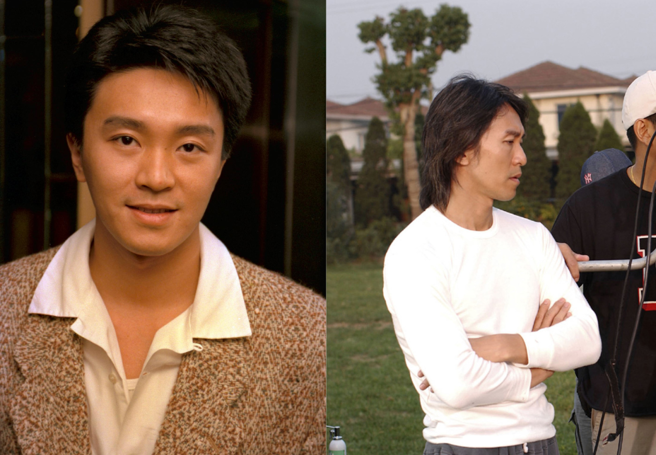 周星驰在IG分享衝浪影片。(图/中时资料照、达志影像)