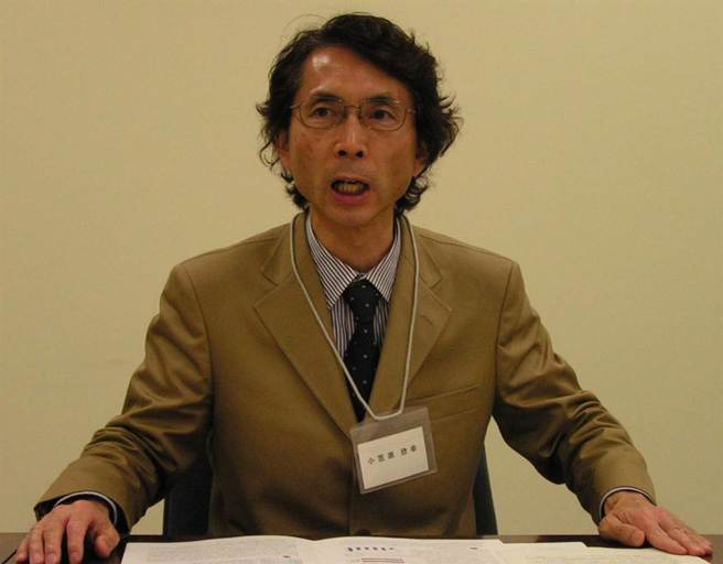 日本学者小笠原欣幸。（资料照）