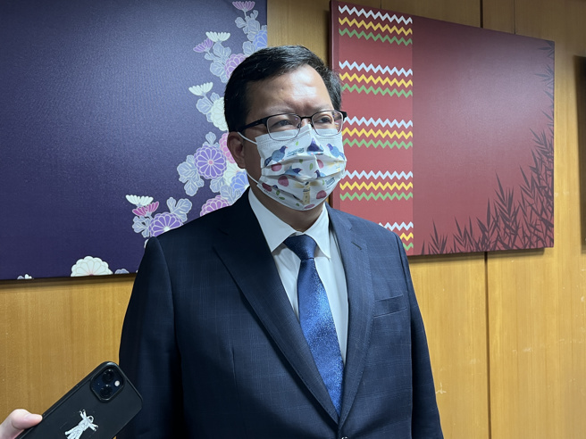 桃园市长郑文灿。（资料照片，蔡依珍摄）