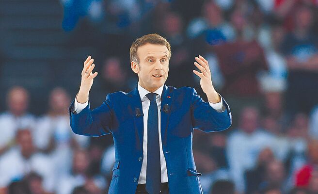 图为法国总统马克宏。（新华社）