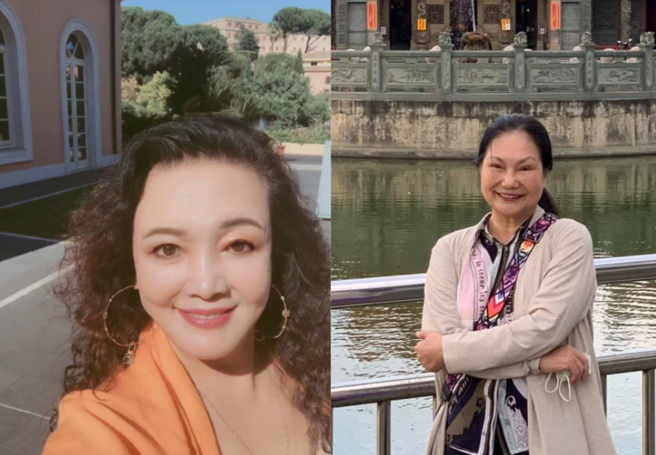 张兰爆S妈过去曾坐台，S妈反击了。(图/张兰微博、S妈脸书)