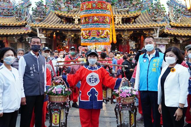 北港朝天宫今年首次举办云林县20乡镇市遶境活动，今（3日）起驾。（北港朝天宫提供）
