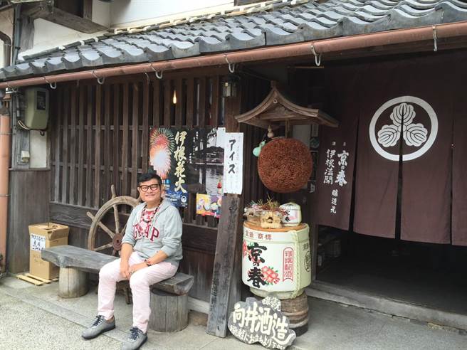 許效舜對京都情有獨鍾。（經紀人Joey提供）