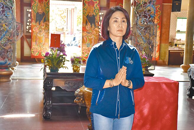 连任成功的苗栗县议员张淑芬明确表态参选副议长。（谢明俊摄）