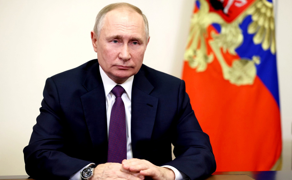 克里姆林宫3日宣布，俄罗斯总统普丁将在「适当时机」造访俄罗斯宣称兼併的乌克兰东部顿巴斯（Donbass）地区。（资料照／撷取自克里姆林宫官网）(photo:ChinaTimes)