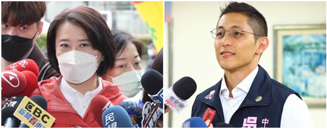 国民党王鸿薇（左）对决民进党吴怡农（右），角逐台北市第三选区立委补选席次。(合成图／本报资料照)