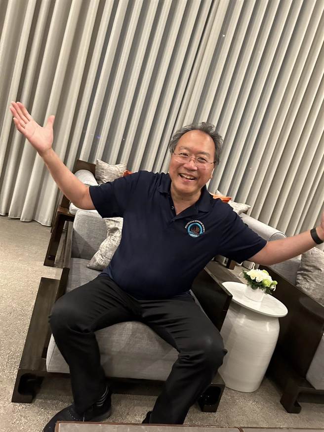 疫情下世界逐步开放，大提琴家马友友也再度来台。（牛耳艺术提供）