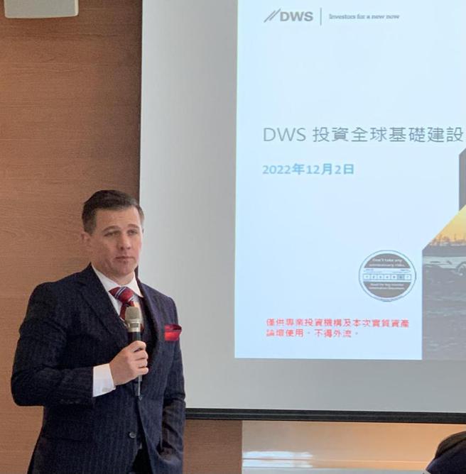 （DWS基础建设股票策略共同主管、基金经理人Frank Greywitt（图／黄惠聆）