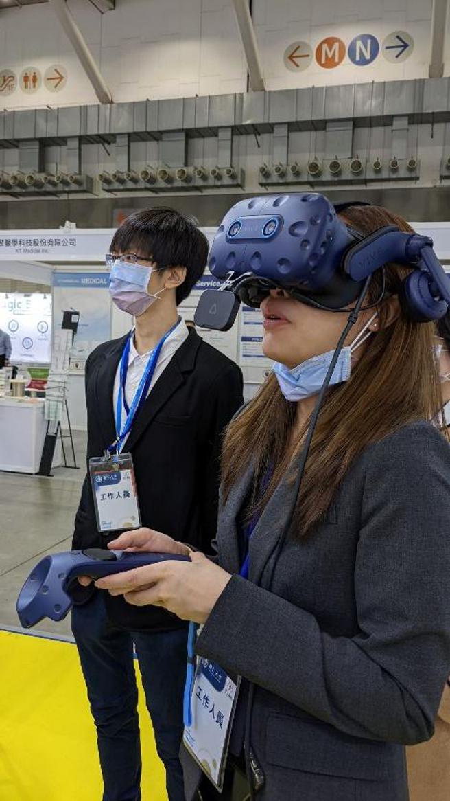 辅大展示如何以虚拟实境游戏帮助自闭症儿童学习表情辨识（图/品观点提供）