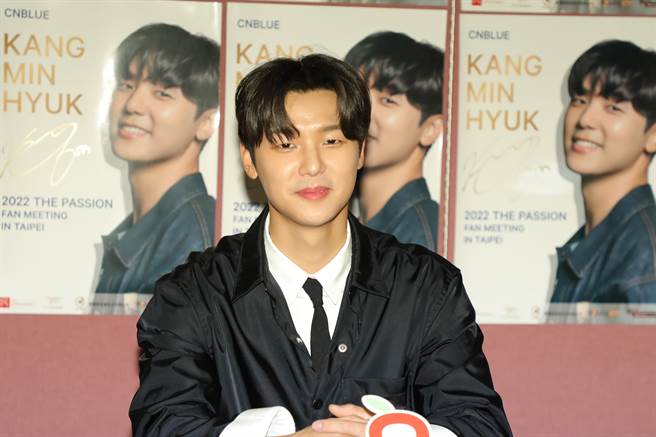 姜敏赫來台舉辦個人粉絲見面會。（孫伊萱攝）