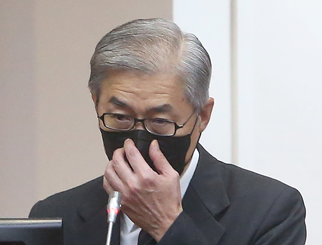 金管会主委黄天牧。（赵双杰摄）