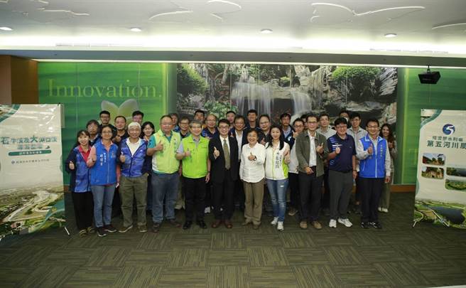 云林县大湖口溪与石牛溪整治提早2年完工，第5河川局举办整治说明会。（第5河川局提供／张朝欣云林传真）