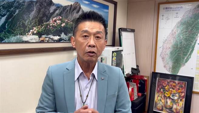 立委许智杰赞同赖清德竞选党主席。（许智杰提供／洪浩轩高雄传真）