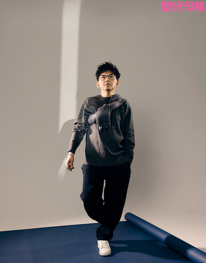 黄子佼 「做中学」的奶爸哲学。（图/ 婴儿与母亲提供）