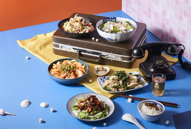 飨宾餐旅旗下时尚台菜「真珠台湾佳味」，进驻竹北新兴商场「享平方」。(飨宾餐旅集团提供)