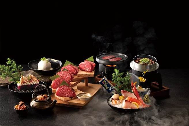 「艺奇日本料理」选用日本富山县的寒鰤鱼，推出冬季限定新菜。(王品集团提供)