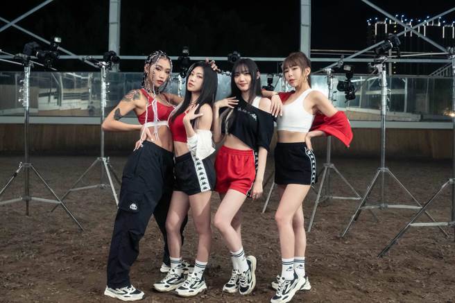 FORMOSA SEXY日前拍攝新歌〈Sexy Beast〉MV。（夢想家娛樂提供）