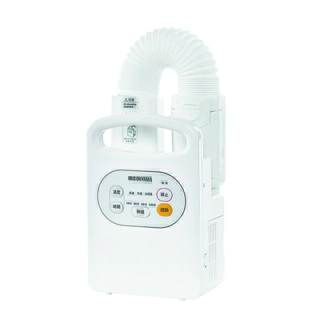 乐天市场上大通数位相机的IRIS OHYAMA被褥乾燥机，原价2490元，特价2290元。（乐天市场提供）