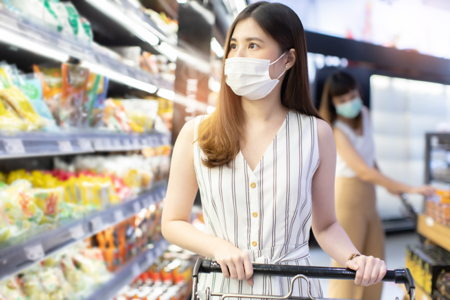 北京6日起进入超商等公共场所，可不查验核酸检测证明。(示意图/shutterstock)