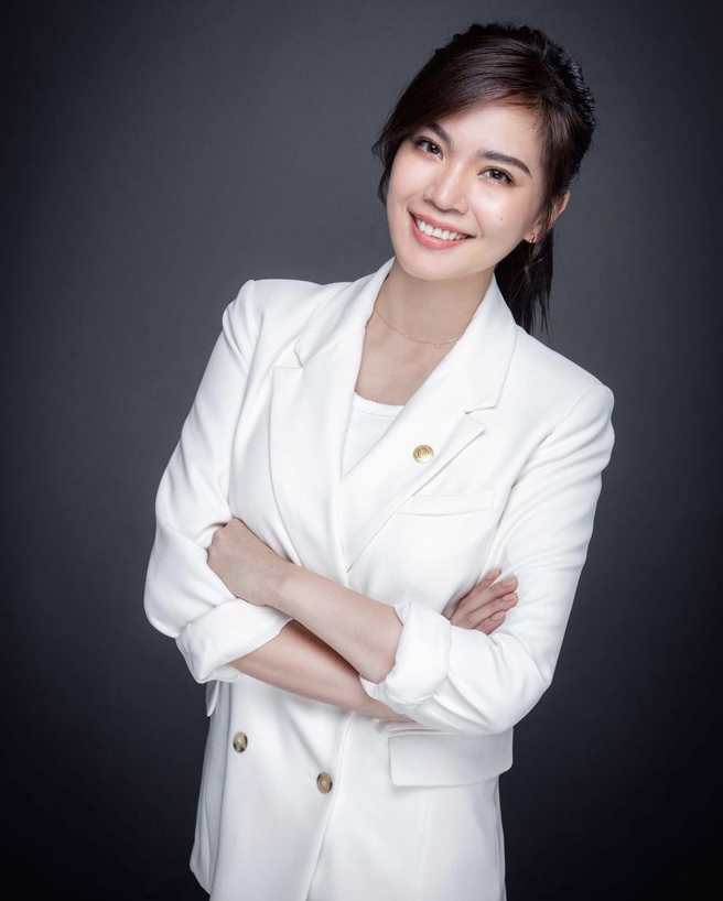 成功连任的国民党台北市议员锺沛君。（图／取自锺沛君IG）