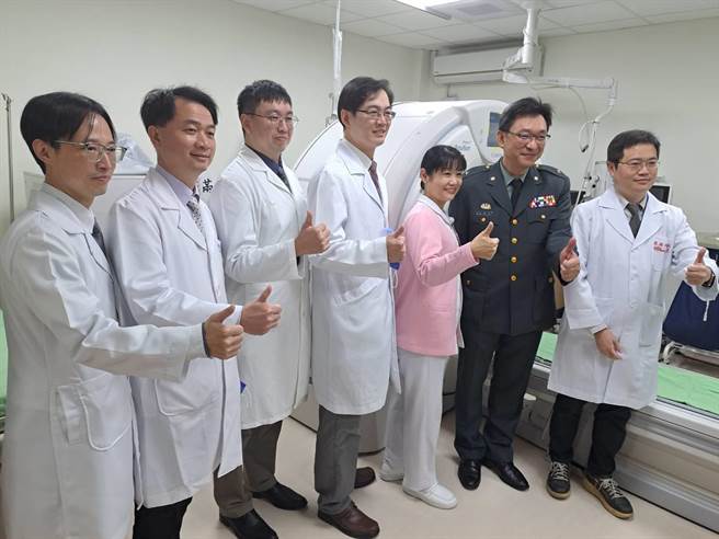 三军总医院汀洲院区，今年10月斥资逾亿引进高阶磁振造影仪与高速电脑诊断扫描仪。（陈人齐摄）