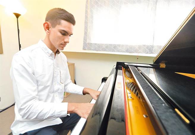 日内瓦钢琴大赛首奖得主希斯金，将再度来台飙艺。（陈怡诚摄，本报资料照片）