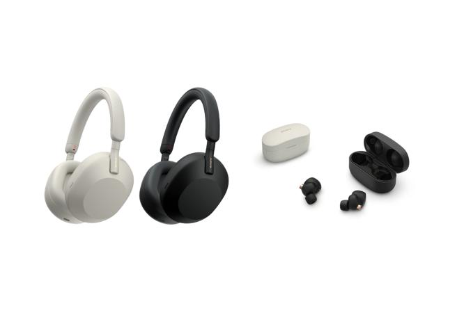 Sony同步推出高音质耳机和喇叭优惠活动，旗舰级高解析音质降噪耳机WH-1000XM5与WF-1000XM4最高现省2000元。（Sony提供）