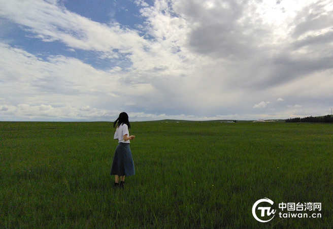 2021年，作者在内蒙古。（作者提供）