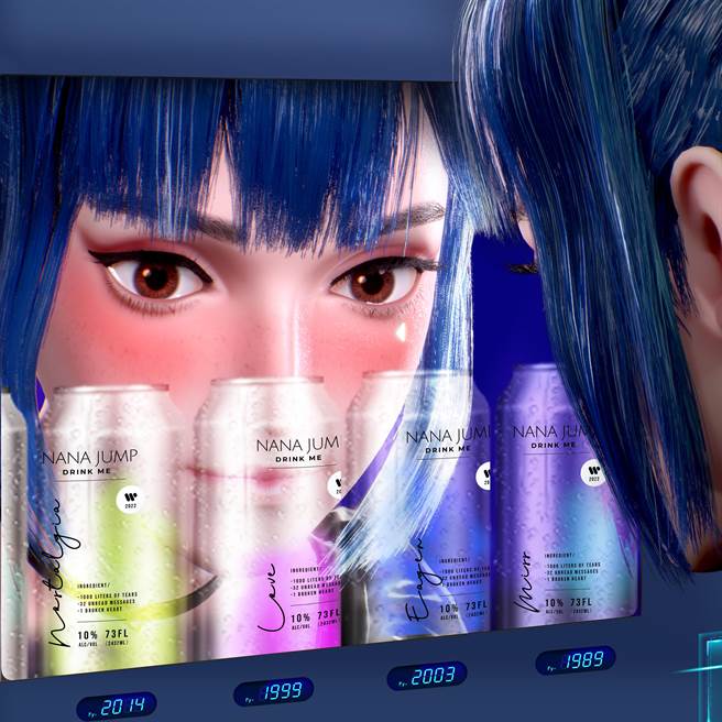 华纳打造虚拟歌手ＮANA。（华纳音乐提供）