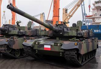 波蘭接收第一批10輛韓國K2黑豹坦克