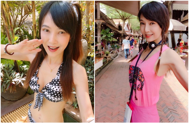 胡文英在节目分享被小26岁的韩系鲜肉追求而声名大噪。(胡文英脸书)