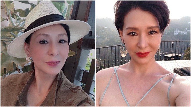 女星夏文汐过去因三级片《唐朝豪放女》爆红。(图／翻摄自夏文汐微博)