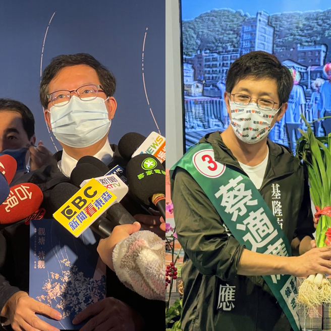 郑文灿(左)、蔡适应涉抄负声量飙高仕途毁？学者：学术欺骗选民难忘。(资料照/合成图)